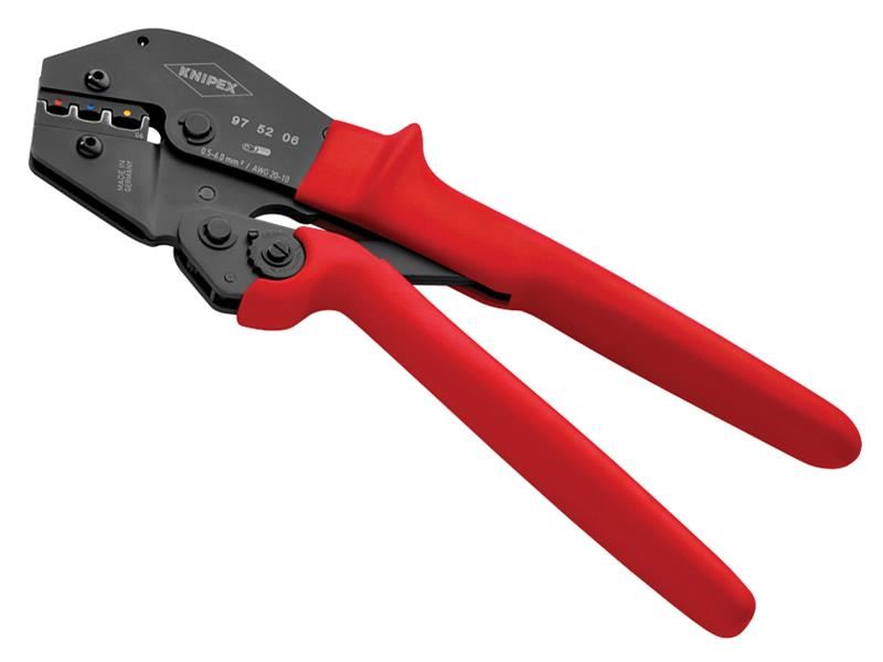 Knipex Alicates de Crimpar para Terminais Isolados 97 52 06, 250mm