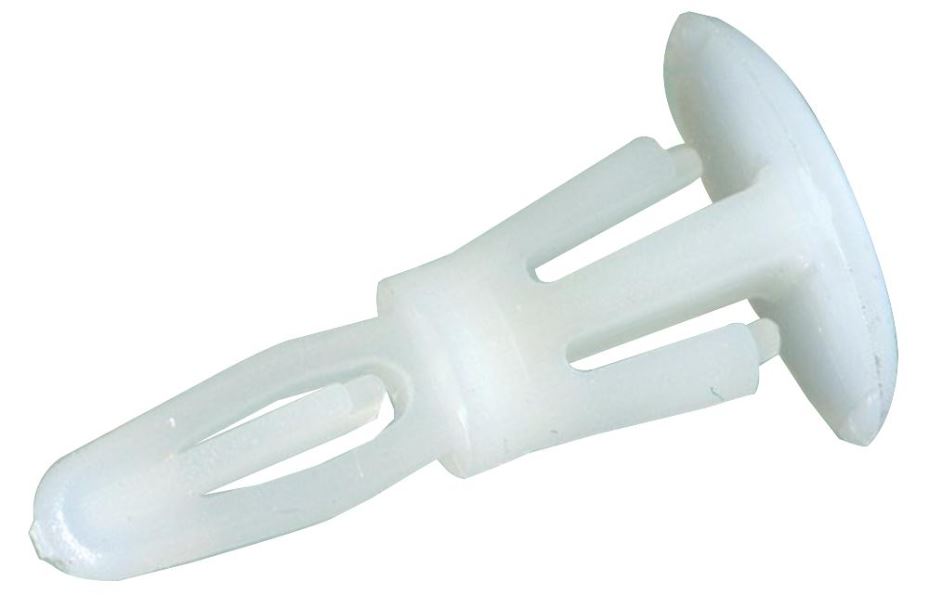 DURATOOL - Tacaí PCB Glasála Aisirthí 6.4mm, Nilon, Pacáiste de 50