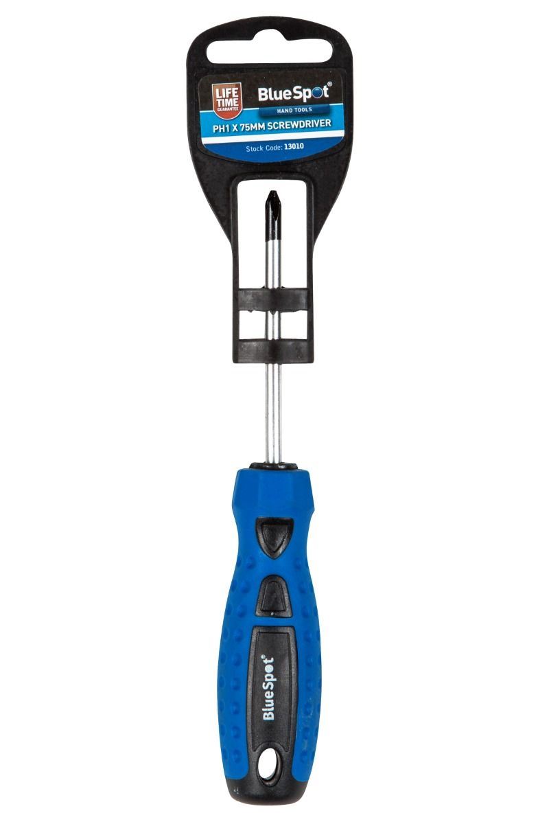 Blue Spot Tools - PH1 x 75mm 螺絲批