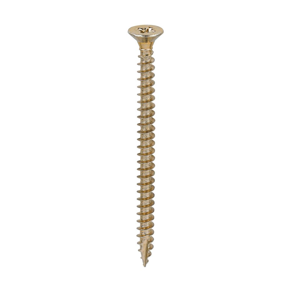 Timco Classic - Βίδες Πολλαπλών Χρήσεων, PZ, Διπλά Κωνικές, Κίτρινες (5.0x70mm)