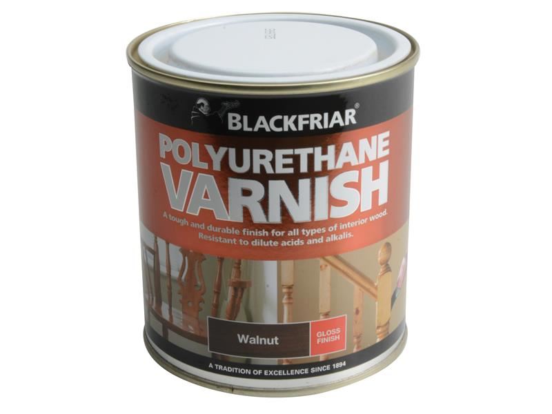 Blackfriar P70 Walnut Gloss Varnish, Polyurethane, 500ml