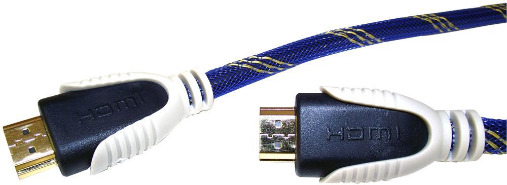 DYNAMODE Cabo HDMI de Alta Velocidade 5m com Ethernet, Dourado