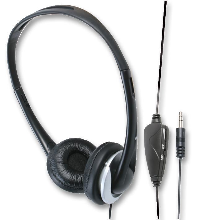 Pro Signal Over-Ear Hoofdtelefoon met 6m Kabel & Volumecontrole