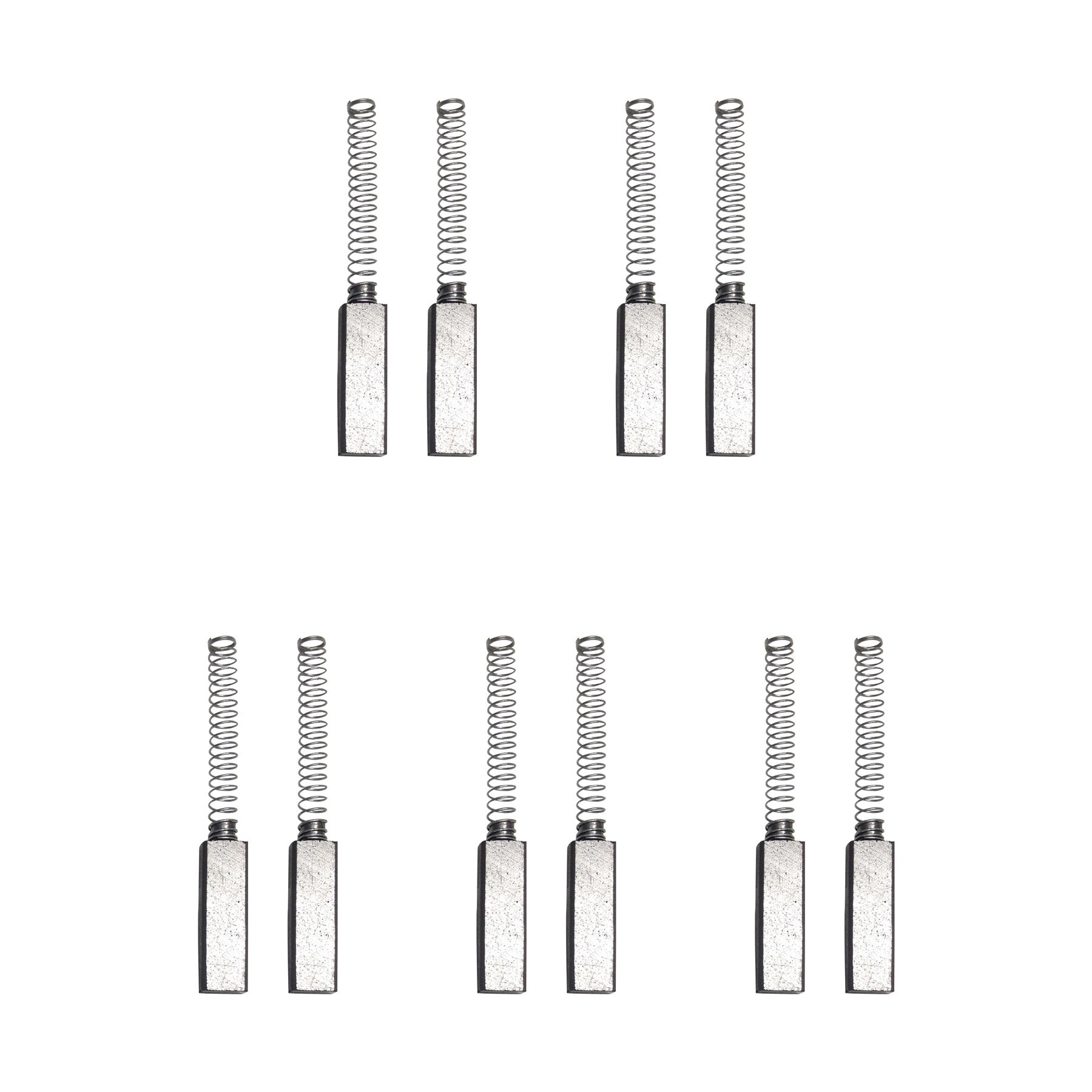 CarbonBr ミキサー用 カーボンブラシ 5セット (2個入り) 4x6x22mm