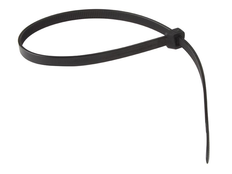 ForgeFix - Tali Pengikat Kabel Hitam 8.0 x 450mm (Pek 100)