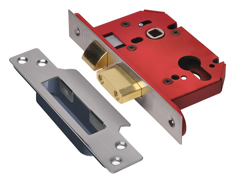 UNION StrongBOLT 22EU Euro Sashlock Stainless Steel 68mm