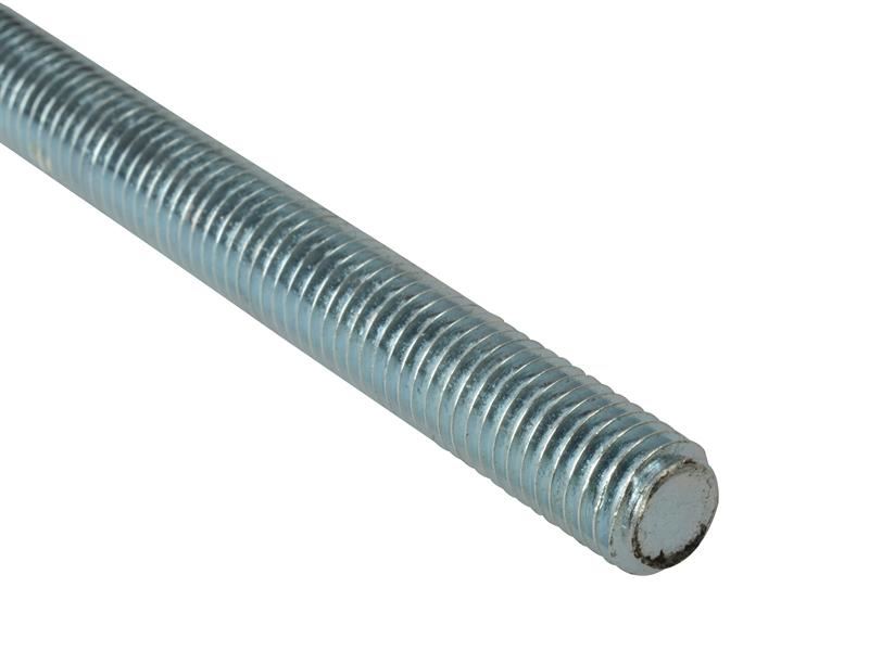 ForgeFix Zinc Plated Threaded Rod M10 x 1m