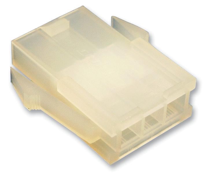 AMP - TE CONNECTIVITY プラグハウジング パネル用 4.2mm 3ピン