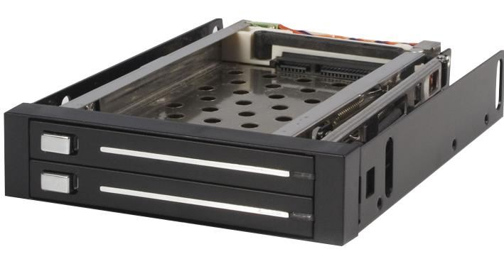 STARTECH Twin Drive 2.5in SATA Hot Swap Backplane for 3.5in Bay