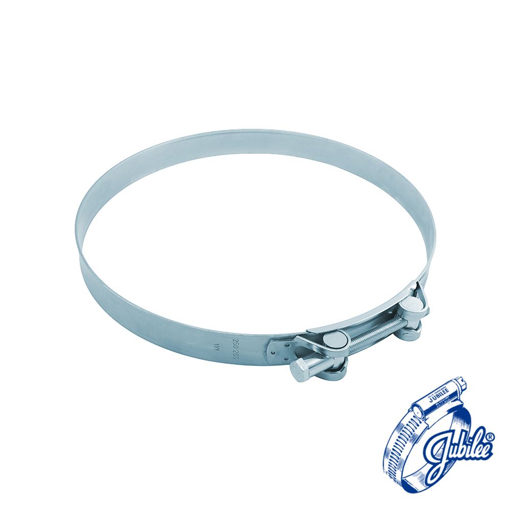 Jubilee Superclamp JSC265MS, Mild Steel, Zinc, 253-265mm (2-Pack)