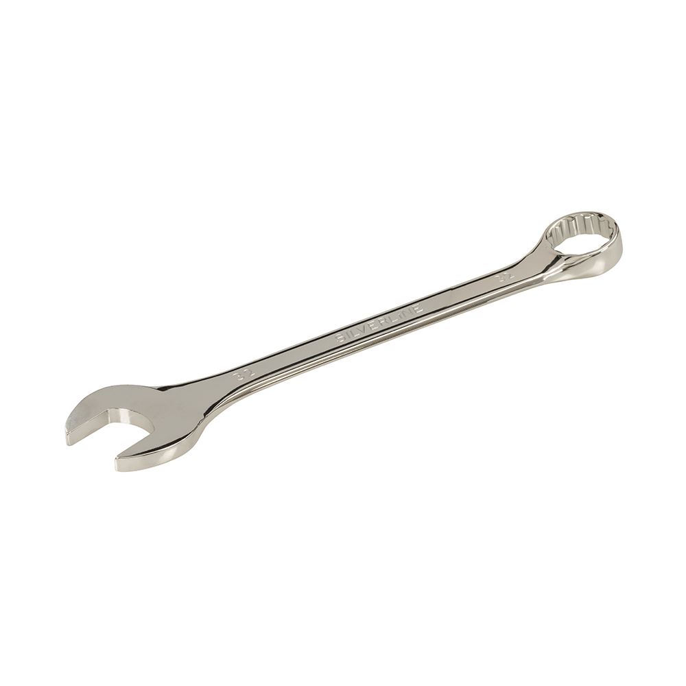 Silverline Combination Spanner, 32mm, Chrome Vanadium