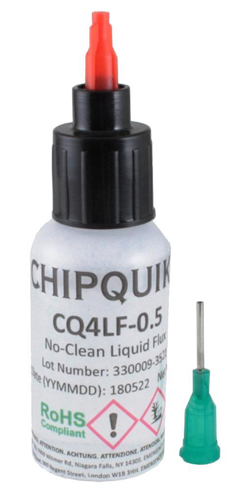 CHIP QUIK No-Clean Liquid Flux Refill, 15ml Bottle