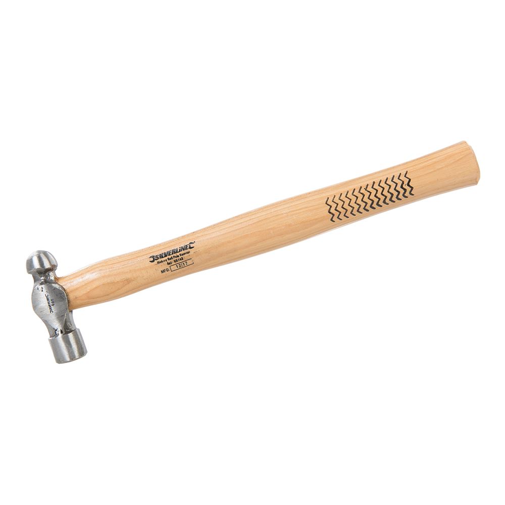 Silverline Ball Pein Hammer with Hickory Handle, 4oz (113g)
