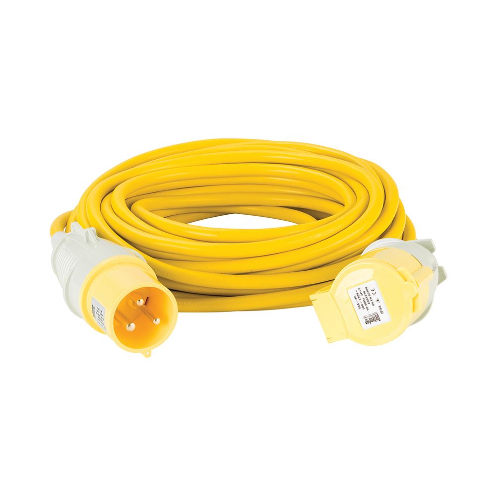 Defender Extensão Elétrica 4mm² 32A 14m Amarela 110V