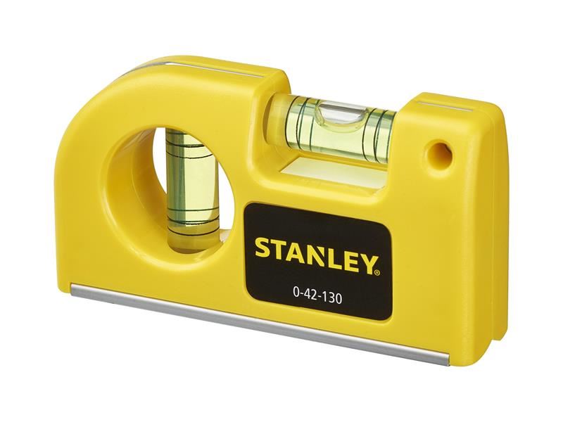 STANLEY Niveau Magnétique Horizontal/Vertical de Poche, 87mm