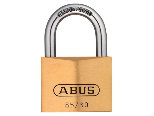 ABUS Πατούλα Aσφαλείας 85/60mm με κρίκο από χάλυβα, Σκληρή οξείδωση NANO PROTEC