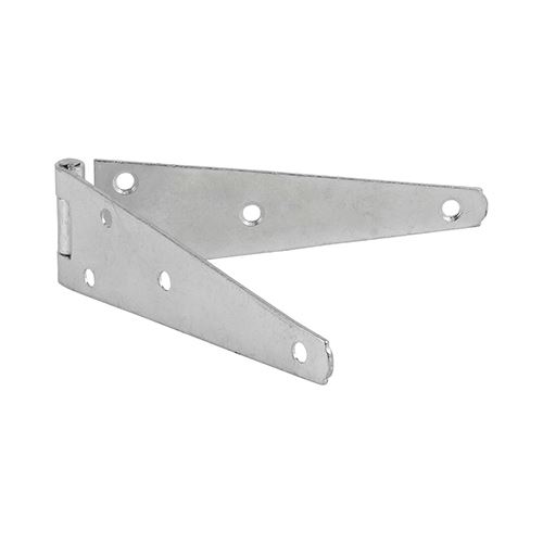 Timco Medium Strap Tee Hinges, Zinc-Plated, 150mm