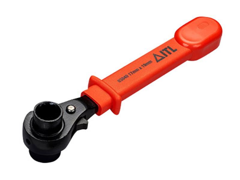 ITL Insulated Podger Ratchet 17 x 19mm, Nylon 11, IEC 60900