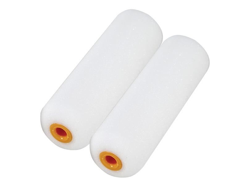 Faithfull - Recharges de rouleau mousse mini 100mm (4pouces), Lot de 2