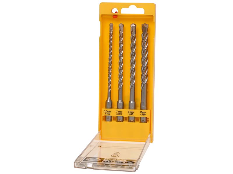 DeWalt SDS Plus EXTREME 2® Σειρές Τρυπανιών, Σετ 4 Τεμαχίων