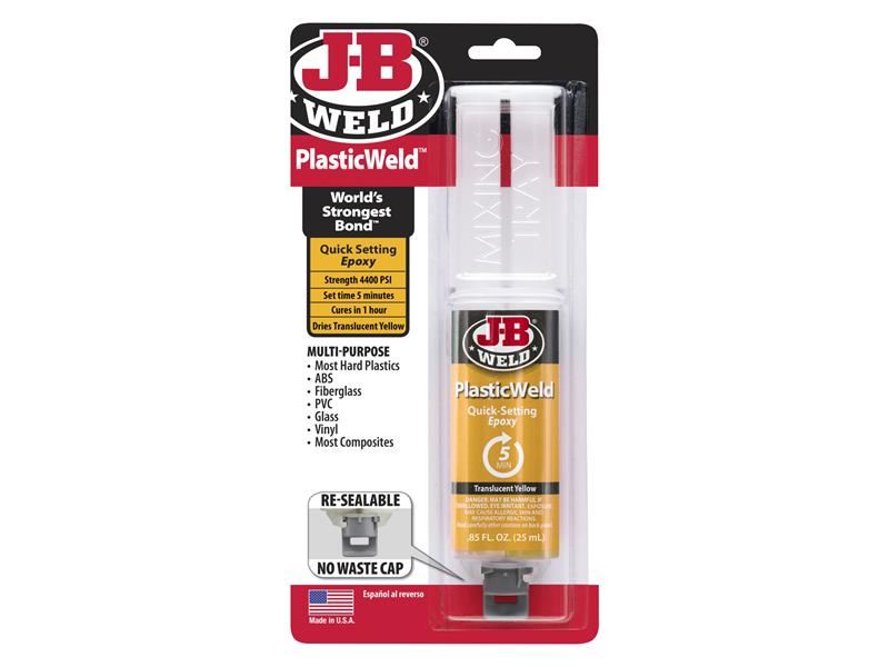 J-B Weld PlasticWeld™ Epoxyd-Spritze 25ml