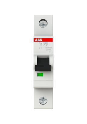 ABB 40A SP Type C MCB, 1-Pole, 277VAC