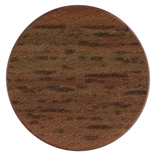 Timco Self-Adhesive Cover Caps, Dijon Walnut, 13mm (112 Pieces)
