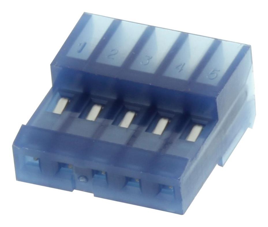 TE Connectivity MTA-100 Housing, 26AWG, 5-Way IDC Connector