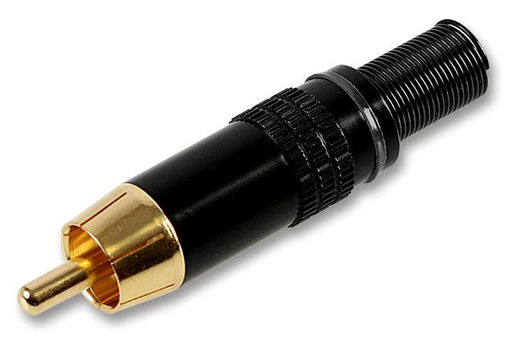 PRO SIGNAL Connecteur Phono Noir & Or