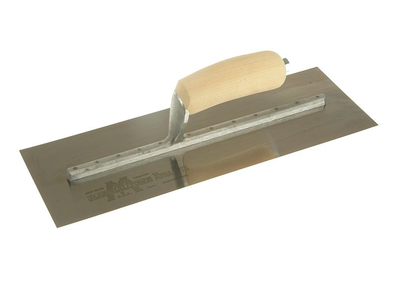 Marshalltown - Sudip Simen MXS73SS, Stainless Steel, Gagang Kayu, 14 x 4.3/4 in