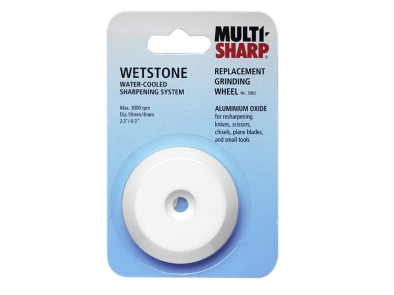 Multi-Sharp Replacement Grinding Wheel for Wetstone Sharpener, 60mm