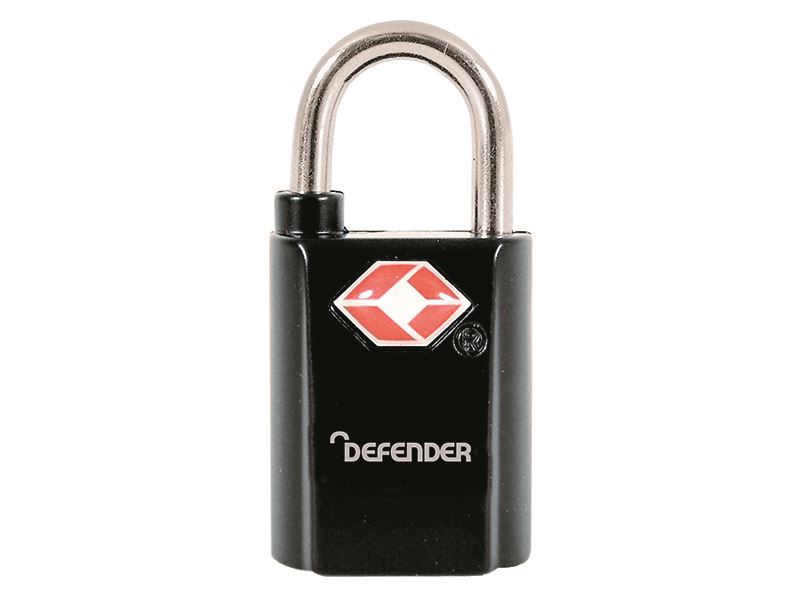 DEFENDER TSA Padlock Twin Pack, 20mm
