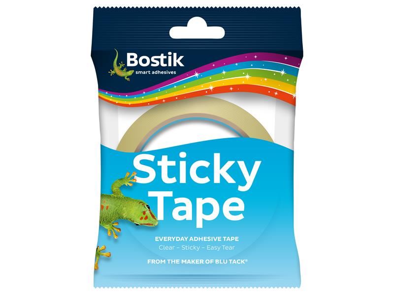 Bostik Clear Sticky Tape, 24mm x 50m