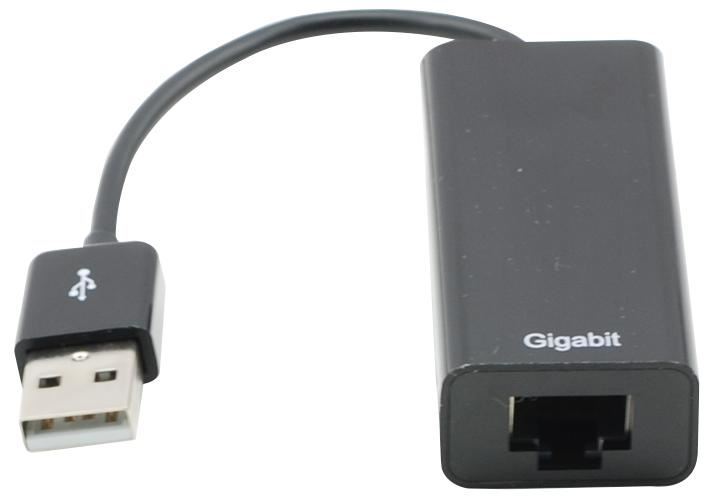 Pro Signal USB 2.0 naar Gigabit Ethernet Adapter, Zwart
