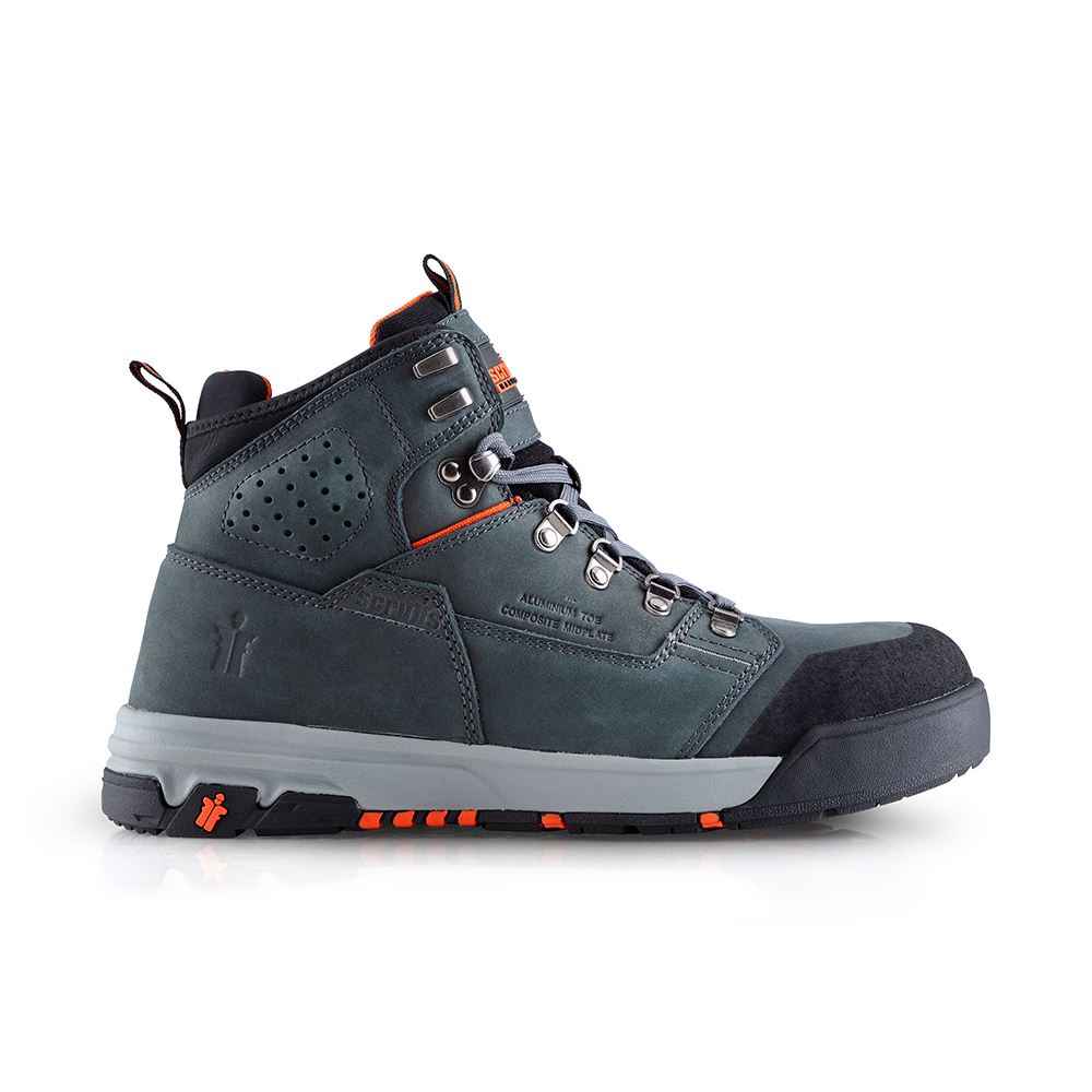Scruffs Hydra Safety Boots, Teal, Size 11 (UK) / 46 (EU)