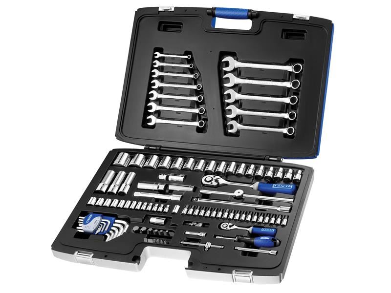 Expert Σειρά 1/4 & 1/2 Inch Drive 101-τεμάχιο Σετ Υποδοχών & Κλειδιών Για Πλήρη