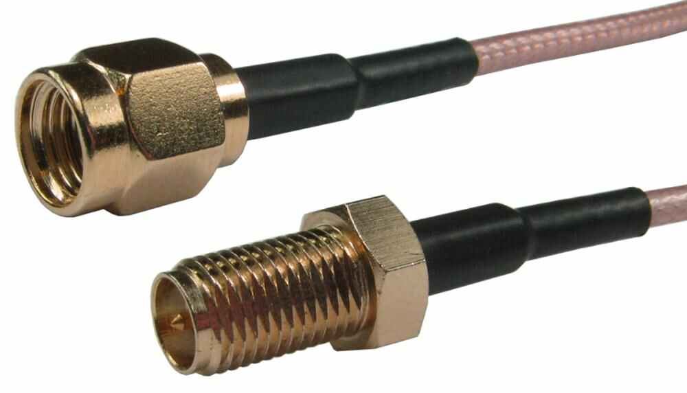 PRO SIGNAL Reverse SMA Antenna Extension Lead, 2.5m