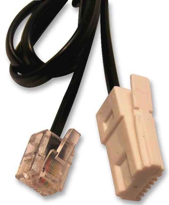 Titan TUK Black RJ11 to BT 플러그 전화 케이블, 3m