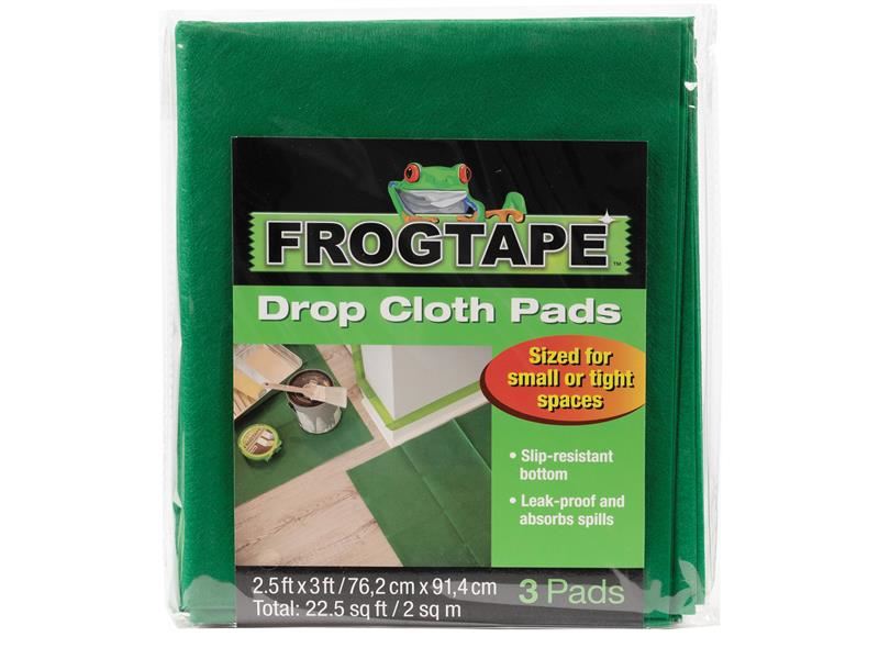 Shurtape Protectores de Suelo FrogTape para Pintura, Pack de 3