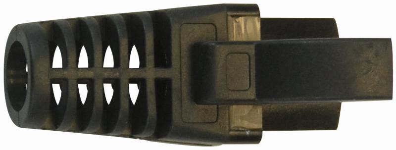 Mbs - Manchons RJ45 Anti-Accrochage, Noir, Lot de 10