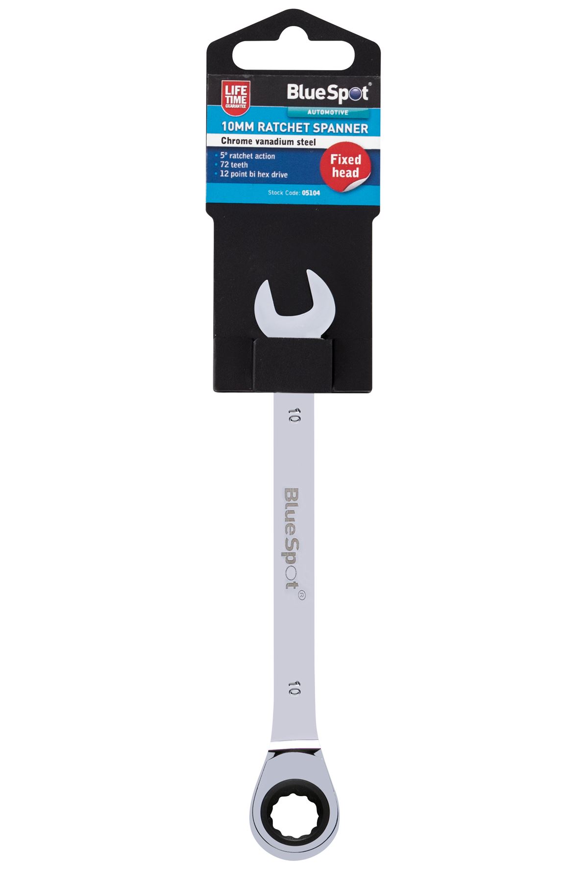 Blue Spot Tools Κατσαβίδι Ρατέν 10mm Μόνιμη Κεφαλή