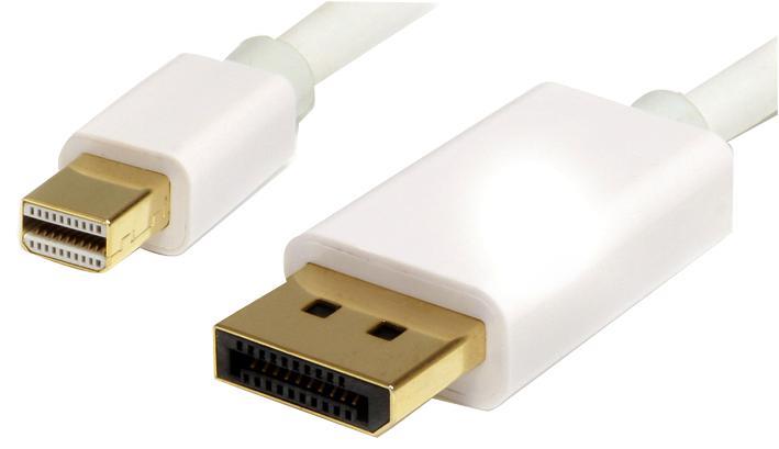 STARTECH Mini DisplayPort 1.2 auf DisplayPort Kabel, 2m Weiß