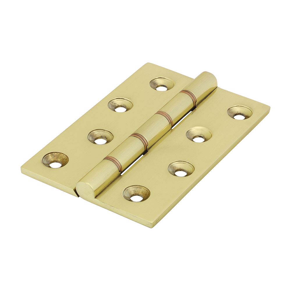 Timco - Charnières en laiton bronzé à double phosphore, 102x67mm (Lot de 2)