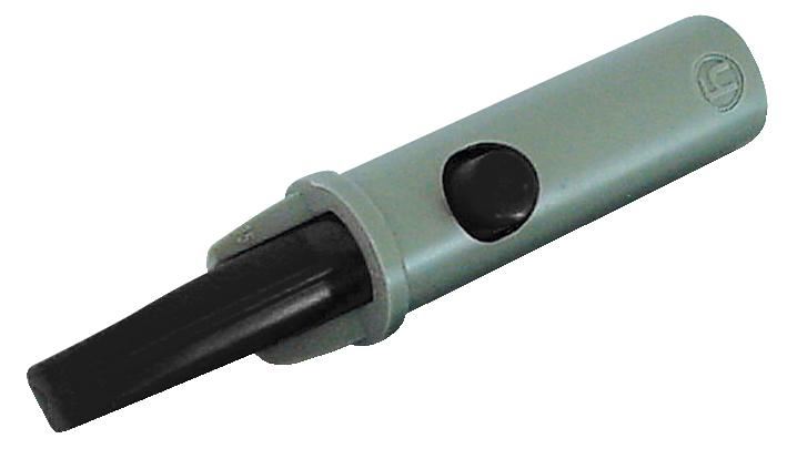 HiLo 25A 4mm Insulated Crocodile Clip - Black