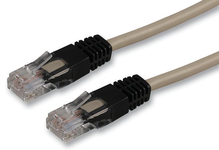 PRO SIGNAL 10m Grey Cat5e Crossover Ethernet Cable