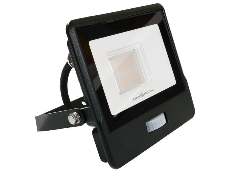 Link2Home Holofote PIR Inteligente, 20W, 1620 Lúmens, 2700K-6500K