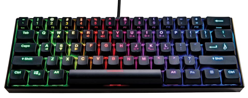 SUREFIRE Kingpin M1 60% Mechanisch Gaming Toetsenbord, RGB Verlichting