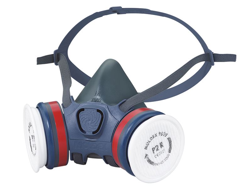 Moldex 7000 Halbmaske (Mittel) + 2 x A1P2 R Filter + Aufbewahrungsbox