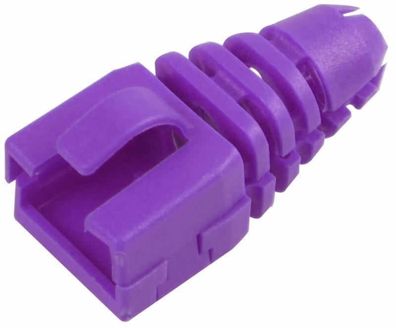 ENCITECH RJ45 Retro-Fit Spanrelief, Set van 10, Paars