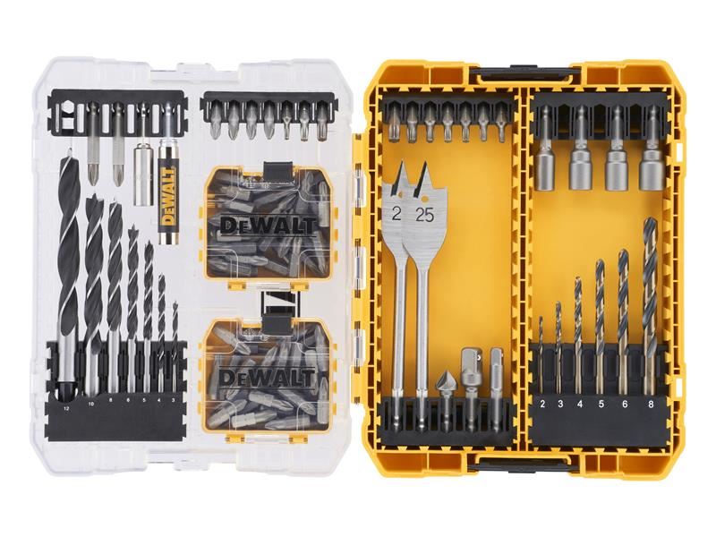 DEWALT DT70784 100-delige accessoireset in TSTAK® koffer